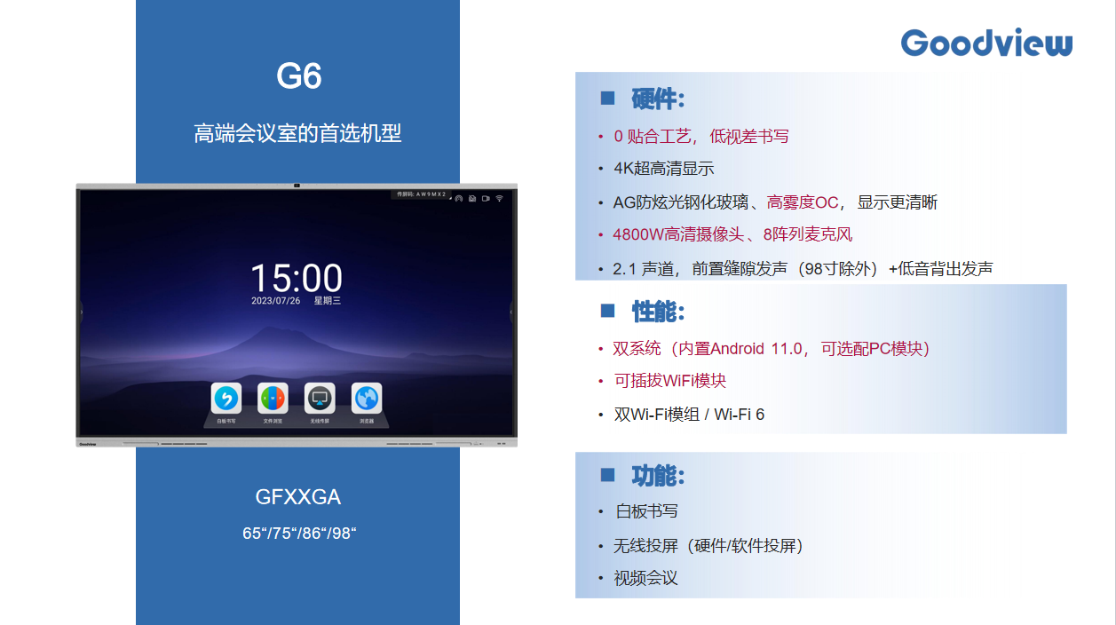Goodview——會(huì)議平板解決方案